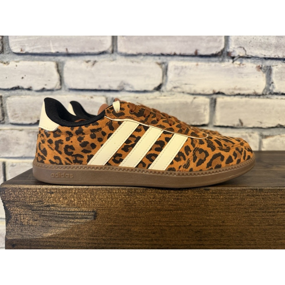 Adidas OG New Breaknet Sleek Leopard KK4670 Womens New Striped Athletic Size 7